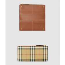 버버리 라지 체크 바이폴드 지갑 80739801