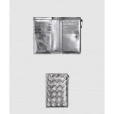 보테가베네타 미디엄 인트레치아토 폴더형 지퍼 지갑 667468