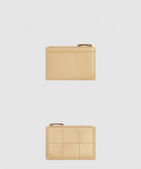 보테가베네타 지퍼 카드 케이스 651393