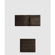보테가베네타 동전 지갑을 갖춘 인트레치아토 폴더형 지갑 605722