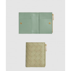 보테가베네타 작은 인트레치아토 양면 지갑 742330