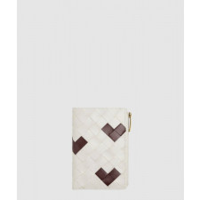 보테가베네타 미디움 인트레치아토 양면 지갑 749940