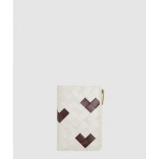 보테가베네타 미디움 인트레치아토 양면 지갑 749940