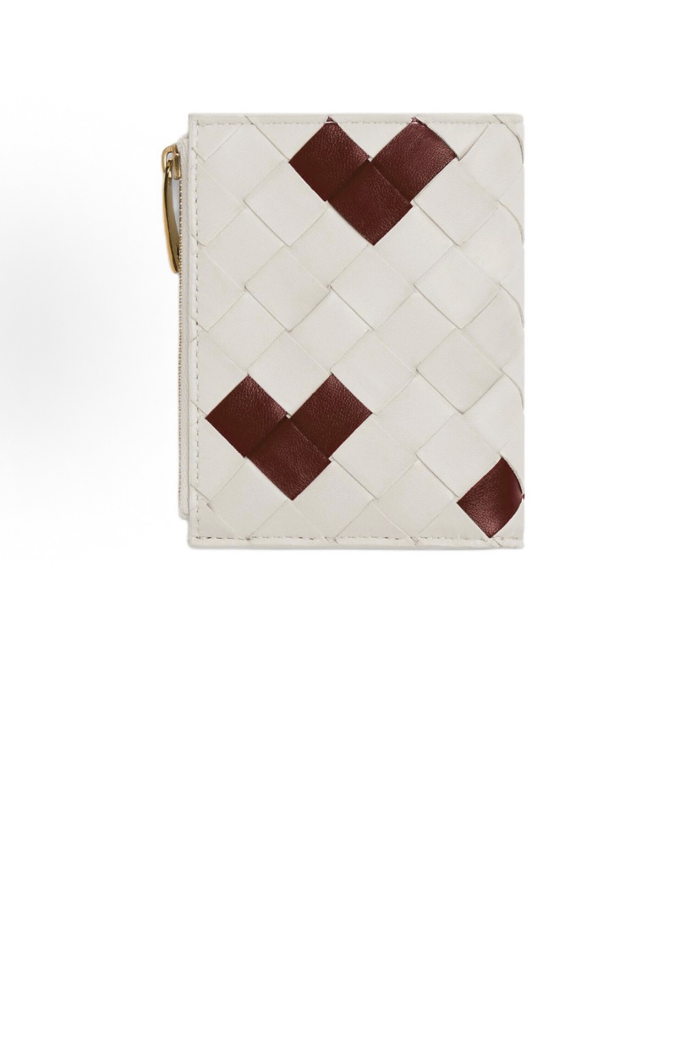 보테가베네타 바이 폴드 인트레치아토 스몰 지퍼 지갑 742330