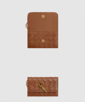 보테가베네타 안디아모 지퍼 카드 케이스 776031