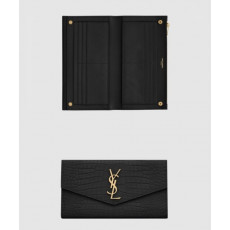 생로랑 업타운 라지 크로커다일 지갑 582124