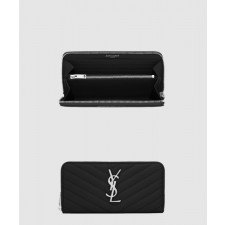 생로랑 모노그램 지퍼월렛 358094