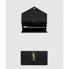 생로랑 모노그램 플랩 장지갑 372264