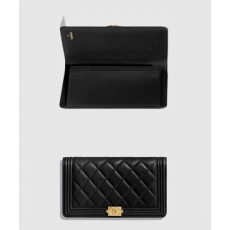 샤넬보이 플랩 장지갑 A80285
