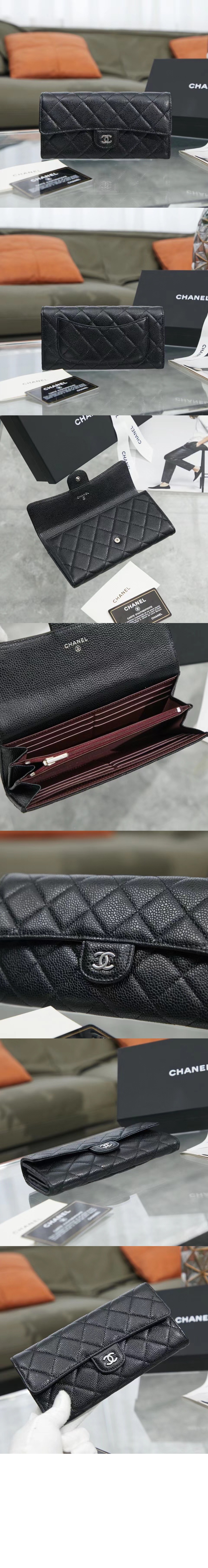 샤넬 클래식 플랩 장지갑 AP0241