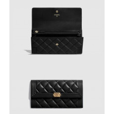 샤넬보이 플랩 장지갑 A80286