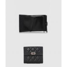 샤넬보이 컴팩트 반지갑 A80734