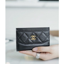 샤넬 가브리엘 카드 지갑 금장 A66310