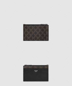 셀린느 지퍼 카드 지갑 10F992