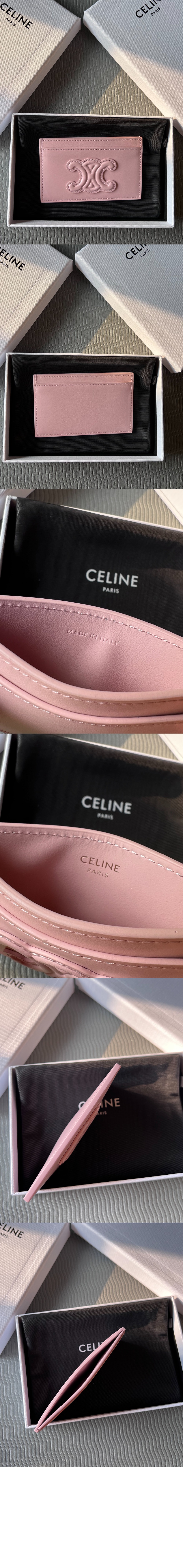 셀린느 퀴르 트리옹프 카드 지갑 10B703