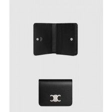 셀린느 트리옹프 컴팩트 지갑 샤이니 카프스킨 10K623