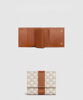 셀린느 스몰 3단 지갑 10D572