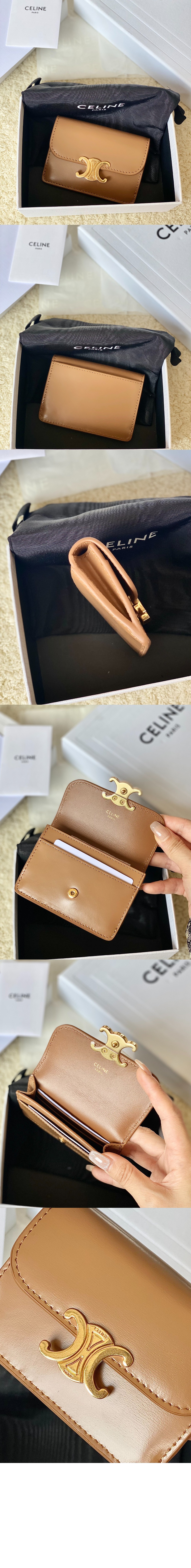 셀린느 셀린느트리옹프 카드 지갑 10L583