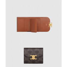 셀린느 스몰 트리옹프 플랩 지갑 10D782
