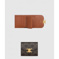 셀린느 스몰 트리옹프 플랩 지갑 10D782