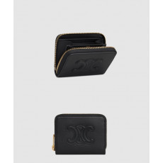 셀린느 퀴르 트리옹프 컴팩트 지퍼 지갑 10K533