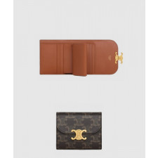 셀린느 트리오페 반지갑 10D782