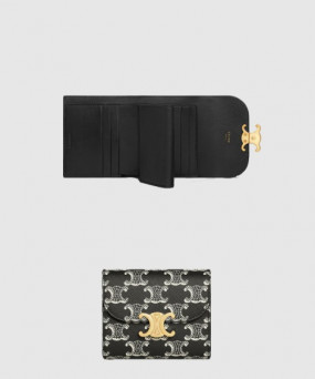 셀린느 트리오페 반지갑 10D782