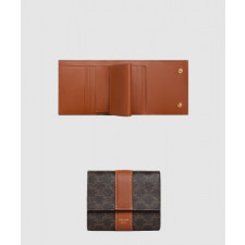 셀린느 트리오페 반지갑 10D572