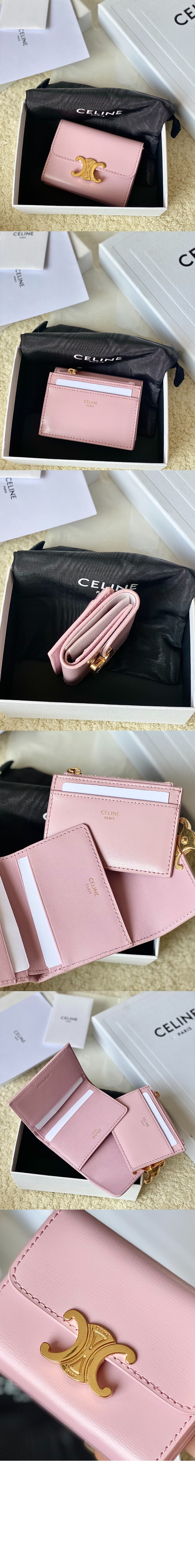 셀린느 컴팩트 반지갑 10I653