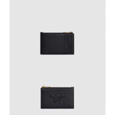 셀린느 퀴르 트리오페 지퍼 카드 지갑 10K583