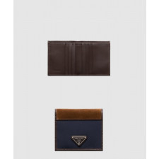 프라다 리나일론 앤 레더 월렛 2MO004