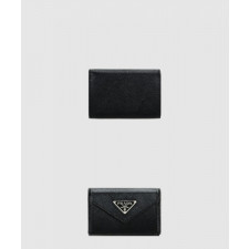 프라다 사피아노 로고 반지갑 1MH021