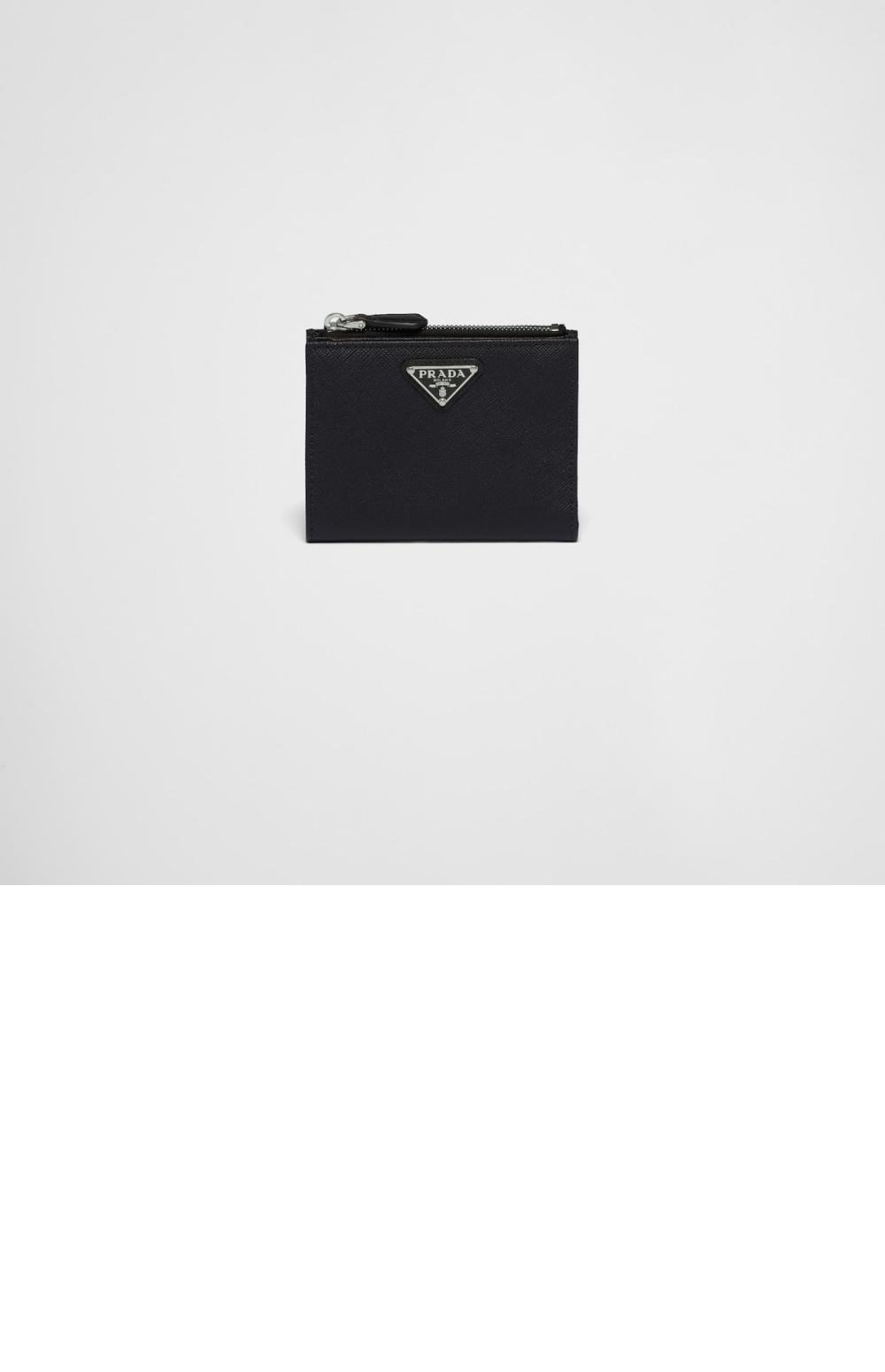 프라다 사피아노 가죽 반지갑 1ML050