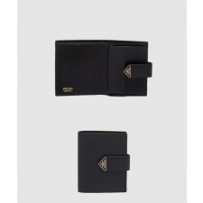 프라다 사피아노 및 가죽 반지갑 1MV204