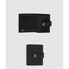 프라다 사피아노 및 가죽 반지갑 1MV204