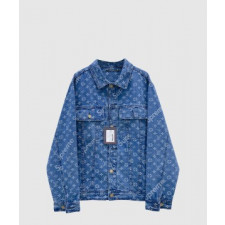 루이비통 로고 쇼트 코트