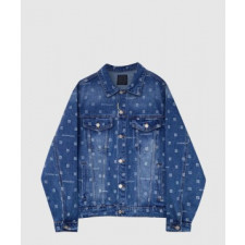 루이비통 로고 쇼트 코트